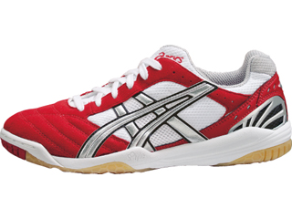 【クリックで詳細表示】asics/アシックス【24.5cm】 TPA325-2393 アタックEX-α 3 [レッド×シルバー] 【24.5cm】