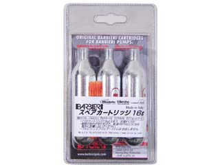 �y�݌ɏ����I�z1330 BARBIERI CO2�X�y�A�J�[�g���b�W(16g) 3�{����
