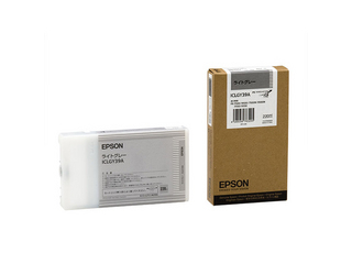 【クリックで詳細表示】EPSON/エプソン ICLGY39A インクカートリッジ ライトグレー