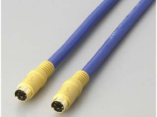 【クリックで詳細表示】ELECOM/エレコム DH-SS50 S端子ビデオケーブル 5.0m