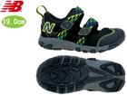 �y���X�g�݌Ɍ���z KD554-BMP OUTDOOR �L�b�Y �T���_�� �V���[�Y [�u���b�N�~�����[�O���[��] �y19.0cm�z