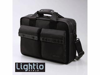 【クリックで詳細表示】ELECOM/エレコム BM-CA14BK キャリングバッグ「Lightio」 13.3インチワイドノートPC対応 スタンダードタイプ