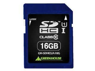GREEN HOUSE SDHC������ 16GB GH-SDHCUA16G