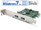 �o�b�t�@���[ IFC-PCIE2U3 PCI Express�~1�p USB3.0�C���^�[�t�F�[�X�{�[�h 2�|�[�g���ڃ��f��