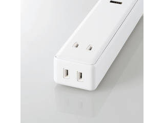 USBタップ/USBメス×3/AC×2/ケーブル60cm/3.4A/ホワイト MOT-U10-2306WH