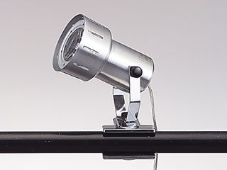 【クリックで詳細表示】東京メタル LEDクリップスポットライト LED-502S(シルバー)