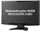 RDT233WX-Z�iBK�j IPS�p�l���̗p23�^���C�h�t���f�B�X�v���C Diamondcrysta WIDE �u���b�N