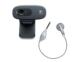 【クリックで詳細表示】Logicool/ロジクール C270m HD Webcam グレー＆ブラック