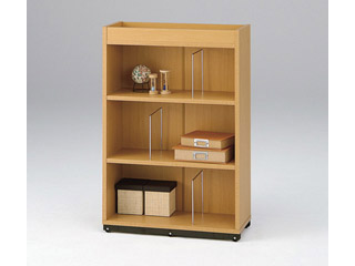 【クリックで詳細表示】MARUKA/マルカ 【収納ラック】 E-STYLE RACK(イースタイルラック) EST-スライドラック9060 木目 【組立家具】