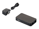 LAN-SW03/PSB 3�|�[�g 100BASE-TX�Ή� ���^�X�C�b�`���O�n�u miniUSB-AC�A�_�v�^���A�u���b�N