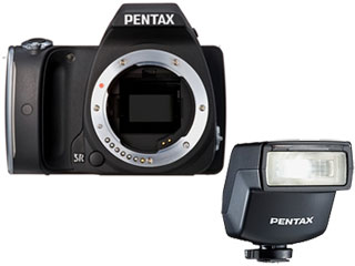 【クリックで詳細表示】PENTAX/ペンタックス PENTAX K-S1 ボディキット(ブラック)＋AF200FG オートストロボセット【ks1set】 ＜br＞ 【ストロボ付きの激安セット！】