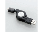 U2C-AMBIRL07BK ������莮 Micro-USB(A�|MicroB)�P�[�u�� 0.7m