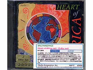 【クリックで詳細表示】SPECTRASONICS SPECTRASONICS Heart of Africa vol.1 (2-disc set)