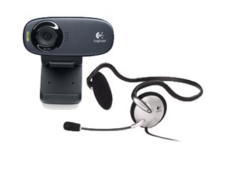 【クリックで詳細表示】ロジクール C310h HD Webcam グレー＆ブラック