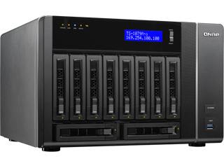 【クリックで詳細表示】QNAP/キューナップ 10ベイNASサーバー Turbo NAS HDDレスモデル TS-1079 Pro