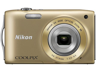 【クリックで詳細表示】Nikon/ニコン COOLPIX S3300 GL(スイートゴールド) コンパクトデジタルカメラ【送料代引き手数料無料！】