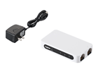 LAN-SW03/PSW 3�|�[�g 100BASE-TX�Ή� ���^�X�C�b�`���O�n�u miniUSB-AC�A�_�v�^�t���A�z���C�g