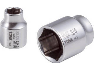 【クリックで詳細表示】SUSソケット 11/16インチ S3SB-22