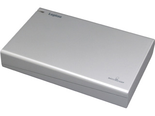 LHD-PSA120U2SV ポータブルハードディスク 120GB シルバー