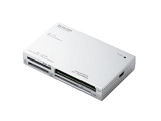 【クリックで詳細表示】ELECOM/エレコム MR-A003SV 53＋1メディア SDXC対応メモリカードリーダ シルバー