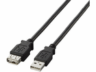 U2C-E15BK USB2.0���� �����P�[�u�� A�^�C�v/1.5m(�u���b�N)