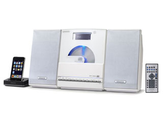 ���󥦥å� iPod/CD/USB/SD ����ѥ���Hi-Fi�����ƥ� �ۥ磻�� C-iP313-W �μ̿�