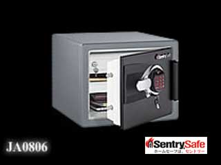 【クリックでお店のこの商品のページへ】Sentry Safe/セントリーセーフ JA0806 耐火・耐水金庫(2時間耐火) LCDテンキータイプ