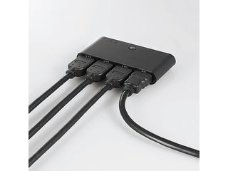HDMI切替器 3ポート(入力:3/出力:1) フラストレーションフリーパッケージ DH-SW31BK/E ブラック
