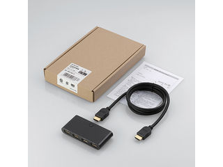 HDMI切替器 3ポート(入力:3/出力:1) フラストレーションフリーパッケージ DH-SW31BK/E ブラック
