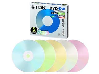 DRW47PMB5S (DVD-RW 4倍速 5枚組)