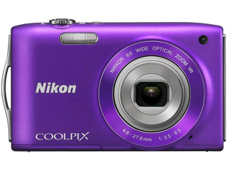 【クリックで詳細表示】Nikon/ニコン COOLPIX S3300 PP(ラベンダーパープル) コンパクトデジタルカメラ【送料代引き手数料無料！】