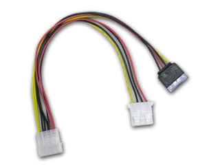 【クリックで詳細表示】バリューウェーブ シリアルATA分岐電源ケーブル PCS-21 ＜br＞ 納期にお時間がかかる場合があります