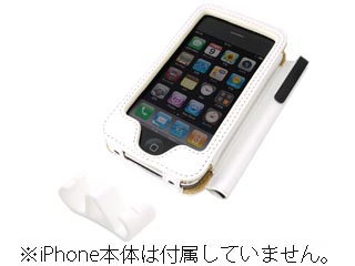 RT-P2LC4/W iPhone3G/S�p�I�[�v���^�C�v���U�[�W���P�b�gwith�^�b�`�y�� �z���C�g/�u���E���@