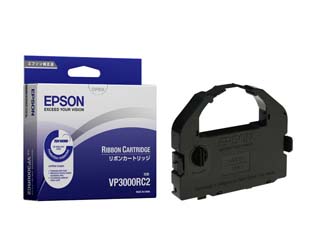 【クリックで詳細表示】EPSON/エプソン VP3000RC2(VP-2300用モノクロインクリボン)