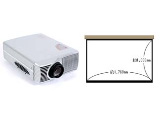 EPI�@�t���v���W�F�N�^�[ EP-PR882��80�C���`�X�N���[��
