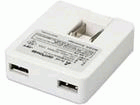 AGP5V2 GETPOWER USB�[�d�Ή�AC�A�_�v�^�iUSB 2�|�[�g�j