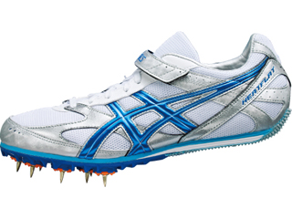 【クリックでお店のこの商品のページへ】asics/アシックス TTP756-0143 HEATFLAT FR2(ヒートフラット FR2) [ホワイト×メタルブルー] 【25.5cm】