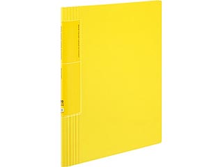 【クリックでお店のこの商品のページへ】KOKUYO/コクヨ 【『省スペース』かつ『大容量』！】ラ-TN570Y クリヤーブック＜ノビータ＞固定A4 ウェーブカット 40枚 黄 ＜br＞ 納期にお時間がかかる場合があります