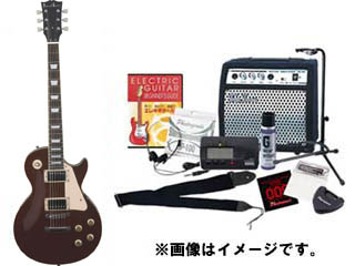 【クリックで詳細表示】Photo Genic エレキギター入門 13点セット(DVD付き！) LP-260 WR SET 【送料無料】【EGtokka】