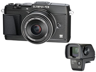 【クリックで詳細表示】＜br＞ OLYMPUS/オリンパス OLYMPUS PEN E-P5 レンズキット(ブラック) 【送料代引き手数料無料！】