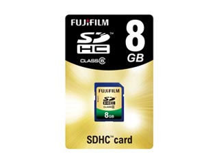 【クリックで詳細表示】富士フイルム SDHC-008G-C6 SDHCメモリーカード 8GB Class6 ＜br＞ 納期にお時間がかかる場合があります