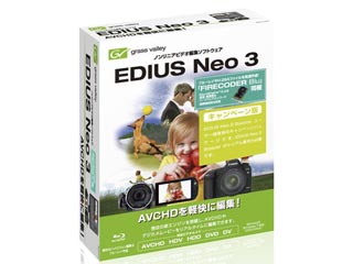 NEO3-SP-FCB-J �G�f�B�E�X/EDIUS Neo 3 with FIRECODER Blu �L�����y�[����