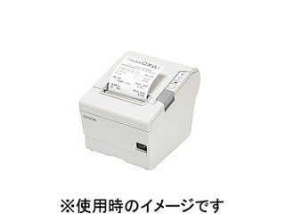 【クリックで詳細表示】EPSON/エプソン TM885UP801 サーマルレシートプリンター クールホワイト