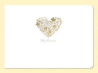 【クリックで詳細表示】HAKUBA/ハクバ お手軽写真台紙ランスラフィネ ハート 2面 写真サイズ：L ヨコ