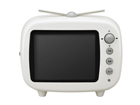 GHV-DF35TVW 3.5�C���`�t������ FM���W�I���� �e���r�^�f�W�^���t�H�g�t���[�� �z���C�g