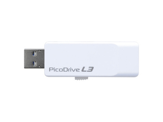 【クリックでお店のこの商品のページへ】USB3.0メモリー ピコドライブ 32GB GH-UF3LA32G-WH