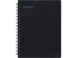 【クリックで詳細表示】コクヨS＆T ス-TCA92B ツインリングノート＜CamiApp＞A6 B罫 50枚 ＜br＞ 納期にお時間がかかる場合があります