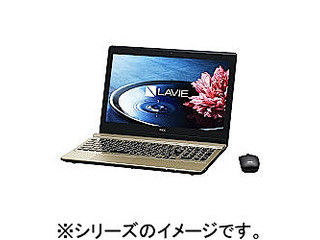 15.6型ノートPC LAVIE(ラヴィ) Note Standard NS750/BAG PC-NS750BAG クリスタルゴールド