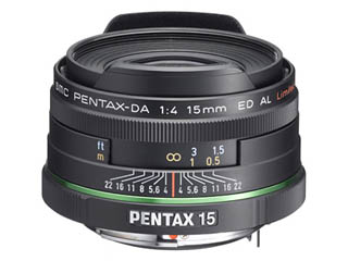 smc PENTAX-DA 15mmF4 ED AL Limited�@�y����������萔�������I�z