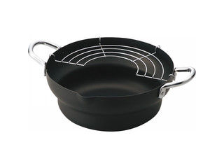 【クリックで詳細表示】天ぷら鍋(24cm)